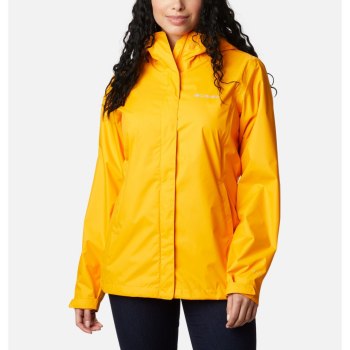 Columbia Ženske Jakne - Arcadia II Rain Svijetlo Zlatne | GNKF-91574